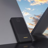 Dudao K10Pro išorinė baterija 2.4A 20000mAh 2 x USB-A - juodas