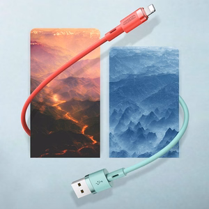 Joyroom Liquid Silicone Data Cable N2 USB-A / Lightning 2.4A 1.2m - чёрный