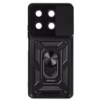 Slide Camera Armor Dėklas Xiaomi Redmi Note 13 5G juodas