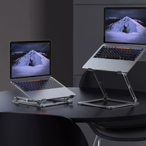 Tech-Protect ULS400 universalus sulankstomas stovas nešiojamiesiems kompiuteriams iki 17" - pilkas