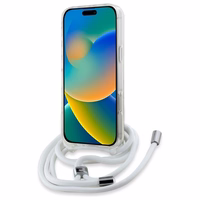 Karl Lagerfeld IML Choupette Head & Cord Magnetinis Dėklas iPhone 16 Pro Max - Skaidrus