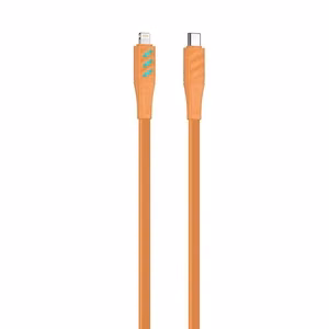 Havit CB6255 - USB įkrovimo laidas Type C į Lightning, 1 m (oranžinis)