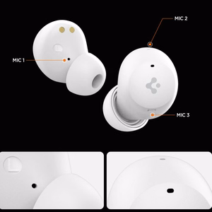 Spigen SA2401 ANC Pro belaidės ausinės - baltos