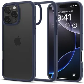 Spigen Ultra Hybrid dėklas iPhone 16 Pro Max telefonui – mėlynas