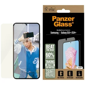 PanzerGlass All-in-One Ultra-Wide Fit apsauginis stiklas Samsung Galaxy S25+