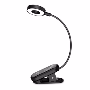 Tech-Protect LL100 Wireless Lamp with Clip + USB-A / USB-C Cable 30 cm - Black