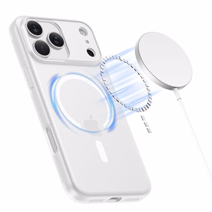 Tech-Protect MagSlim Magnetinis dėklas telefonui iPhone 17 Pro - matinė balta