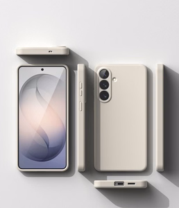 Ringke Silikoninis MagSafe Dėklas for Samsung Galaxy S26+ - smėlinis