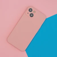 Pastelinės rožinės spalvos magnetinis dėklas telefonui iPhone 15 Plus 6,7\"