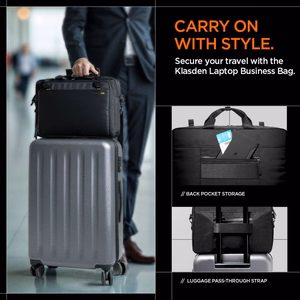 Spigen KD300 nešiojamojo kompiuterio krepšys - juodas