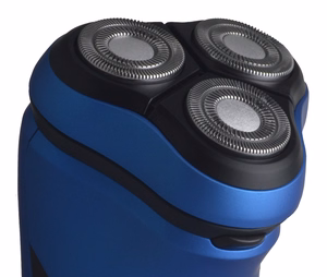Blaupunkt MSR401 skustuvas vyrams Rotorinis skustuvas Apkarpymo mašinėlė Juoda, Mėlyna