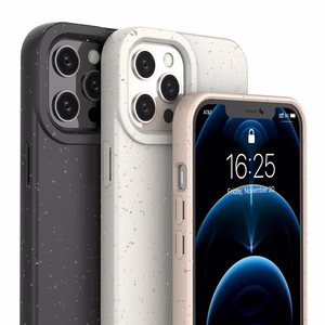 Eco Case mėtinis silikoninis dėklas telefonui iPhone 12 Pro