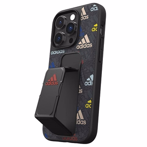 Adidas SP Dėklas telefonui Grip iPhone 14 Pro juodas/juodas/spalvingas 50251