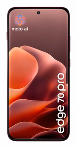 Motorola edge 70 pro 17,2 cm (6.78") Dviguba SIM jungtis Android 16.0 5G C tipo USB 8 GB 256 GB 6500 mAh Bordo