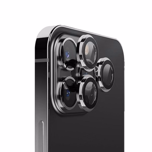 X-ONE Sapphire Kameros Apsauga Pro - iPhone 15 Pro/15 Pro Max - sidabrinė