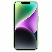 Dėklas Nillkin CamShield Silky Magnetic Silicone Apple iPhone 14 Plus šviesiai žalias
