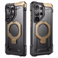 "Supcase UB Grip Mag MagSafe" dėklas "Samsung Galaxy S26 Ultra" - juodos ir rudos spalvos