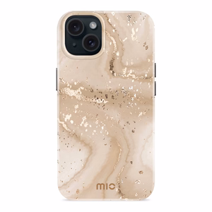 MIO Gold Marble Magsafe Compatible for iPhone 15 Pro