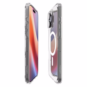 Spigen Ultra Hybrid Mag dėklas su MagSafe iPhone 16 Pro - balta