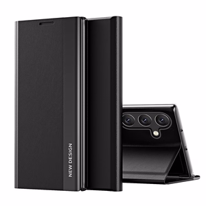 Sleep Case Pro dėklas telefonui Samsung Galaxy A24 4G su stovu juodas