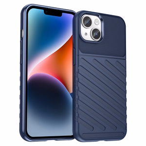 Thunder Case iPhone 14 Plus dėklas telefonui su apsauga - mėlynos spalvos