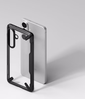 Ringke Fusion X Dėklas for Samsung Galaxy S26 - Clear juodas