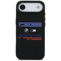 BMW M Silicon Horizontal Line MagSafe Case for iPhone Air - Black