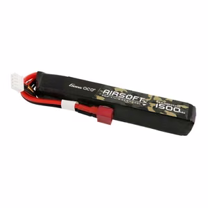 „Gens Ace“ 25C 1500 mAh 3S1P 11,1 V „Airsoft“ ginklo LiPo baterija su T tipo jungtimi