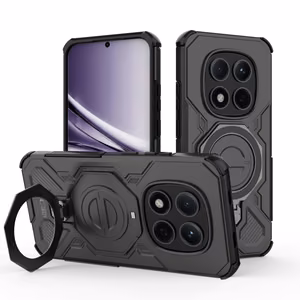 "Tech-Protect TacticStand MagSafe" dėklas "Xiaomi Redmi Note 15 Pro 5G" - juodas