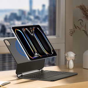 Dux Ducis MK Series dėklas su Bluetooth klaviatūra iPad Pro 11" 2024 - juodas