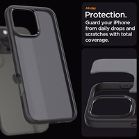 Spigen Ultra Hybrid iPhone 16 Pro dėklas - juoda