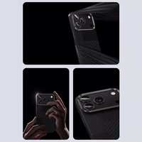 Benks Montage magnetinis Armor Air Kevlar dėklas su metaliniu rėmeliu 600D+1500D (MB69) Iphone 17 Pro telefonui juodas