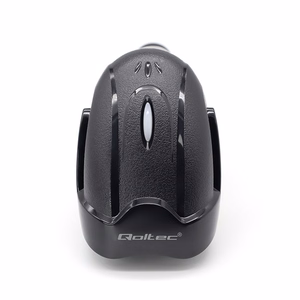 Qoltec 50856 Belaidis brūkšninių kodų skaitytuvas 1D 2D | 2,4 GHz
