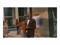 JABRA Evolve3 75 MS Link390a juodos