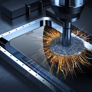 Borofone BF7 Diamond Armor Anti-spy grūdintas stiklas iPhone 12 Pro Max (10 vnt. rinkinys)