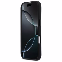 BMW M Silicon Horizontal Line MagSafe deklas, skirtas iPhone 17 - Juodas
