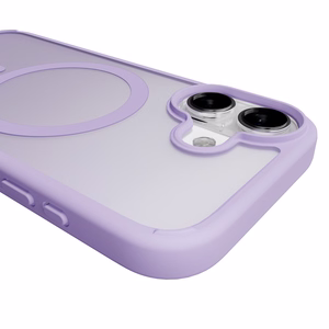 Puro Gradient TPU magnetinis dėklas telefonui iPhone 17 - rožinis