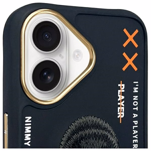 Nimmy Cool&Cute 2.0 Beždžionės dėklas telefonui iPhone 16 - juodas