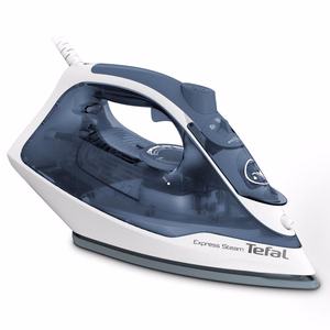 Tefal FV2837E0 – 2400 W steam iron, 150 ml, 35 g/min, blue/white
