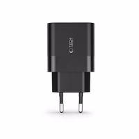 Tech-Protect C30W įkroviklis USB-C PD 30W / USB-A QC 3.0 - juodas