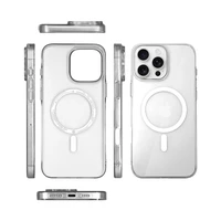 Dėklas HDD Clear MagSafe Case Apple iPhone 16 Pro Max skaidrus