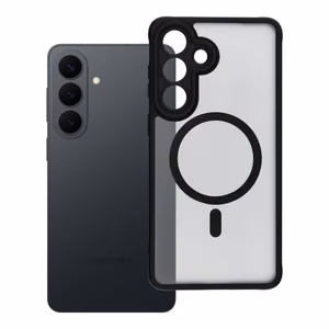 Чехол для Samsung S26 PLUS Full Matte Mag Cover совместимый с MagSafe чёрный