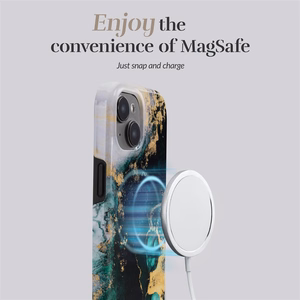 MIO Green Marble Magsafe dėklas iPhone 17 Pro