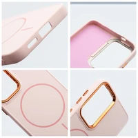 RĖMELIO DANGTELIS Dėklas, suderinamas su MagSafe, skirtas SAMSUNG A37 powder pink