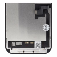 LCD ekranas (m) iPhone 16 Pro su jutikliniu skydeliu - juodas (m) (HD+ Incell) IC Transferable