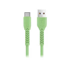 Maxlife MXUC-04 kabelis USB - USB-C 1,0 m 3A žalias
