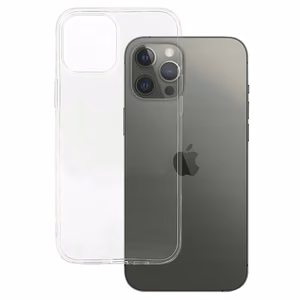 Ultra Clear 1 mm dėklas iPhone 12 Pro, skaidrus