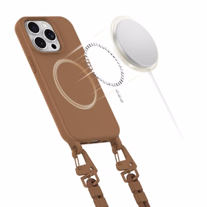 Tech-Protect MagNecklace Magnetinis dėklas telefonui iPhone 15 Pro - rudas