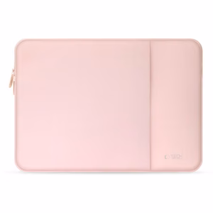 Tech-Protect neopreninis nešiojamojo kompiuterio dėklas 15-16" - rožinis