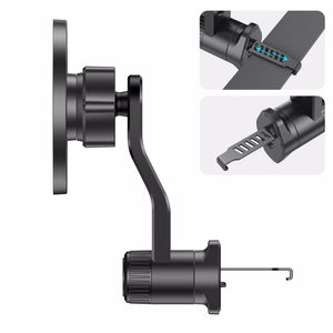 Tech-Protect N56 MagSafe magnetinis automobilinis oro angos laikiklis - juodas